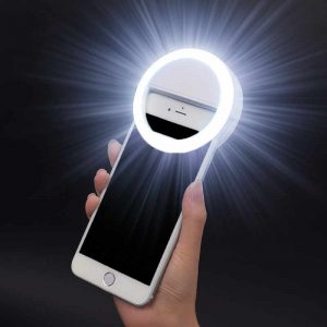 Bright Selfie Ring Light Mini Re-Chargeable