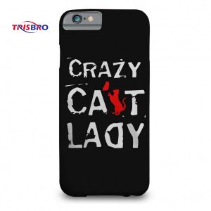 Crazy Cat Customized Mobile Cover