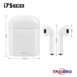 I7 Mini TWS Wireless Earbuds Bluetooth Handsfree For Iphones Android Devices