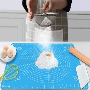 Silicone Baking Mat, Non Stick Baking Mat Sheet for Kneading Dough Pad